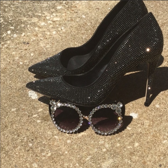aldo rhinestone heels